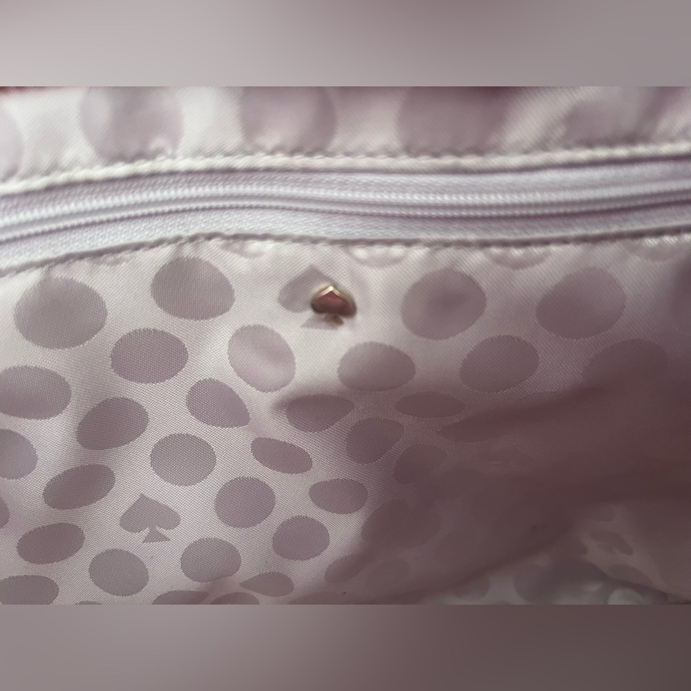 Kate Spade New York Saffiano Leather Shoulder Bag Tote In Hot Pink Color EUC - Picture 6 of 11